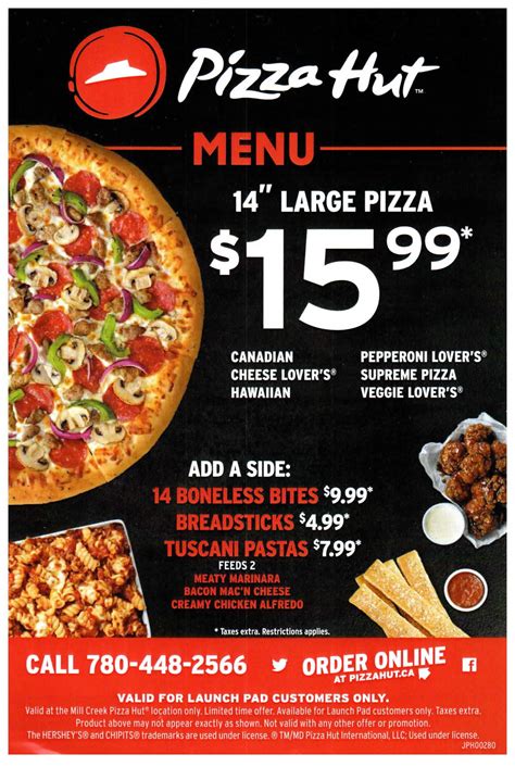 Whether you’re ordering for a family dinner, a gameday, or a movie night,. . Pizza hut menu specials